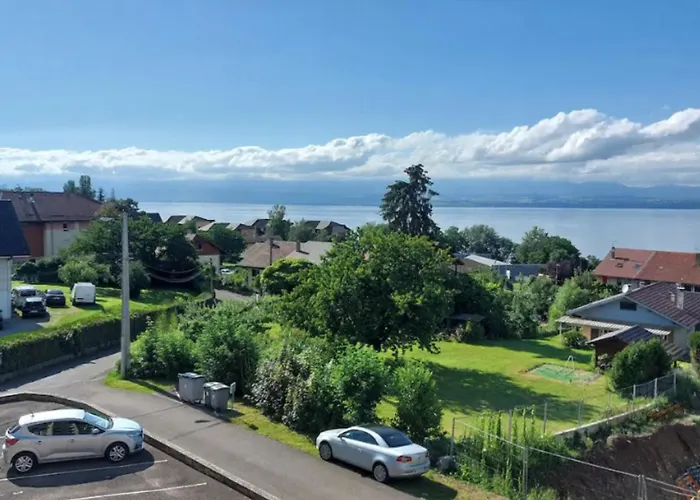 Appart Cosy Avec Vue Sur Le Lac Leman
